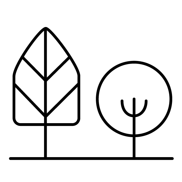landscaped grounds